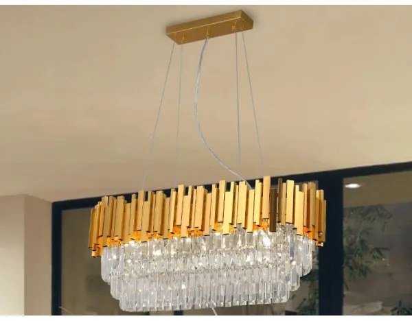 Brilagi - Závesný luster na lanku PLAZA 10xE14/40W/230V