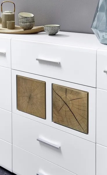 Široká komoda Fun plus, s osvetlením