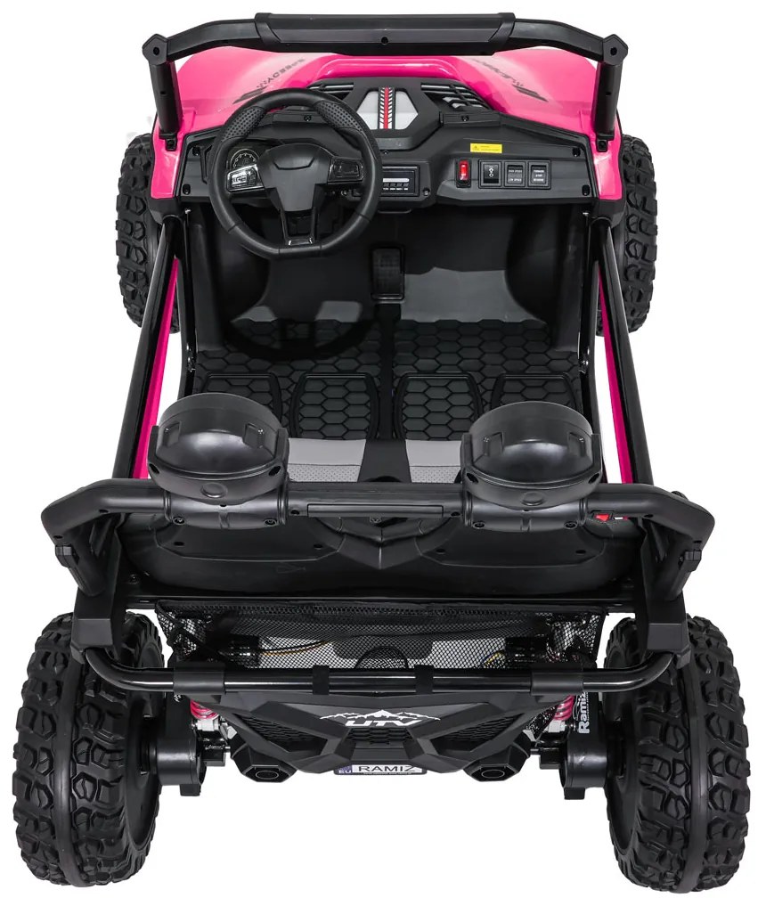 Detské elektrické autíčko Buggy SPEEDY 4x200W 24V ružové