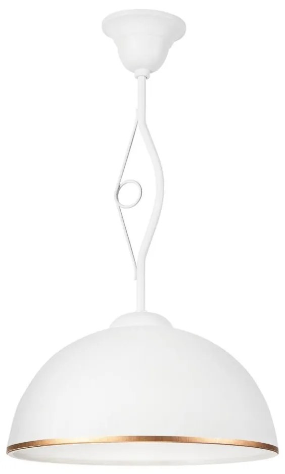 Luster na tyči RETRO II 1xE27/60W/230V biela