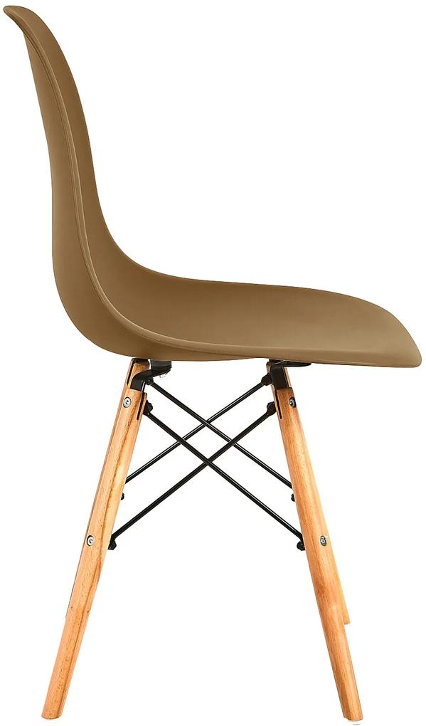 Jedálenská stolička AGA MRWCH-1Brown - hnedá