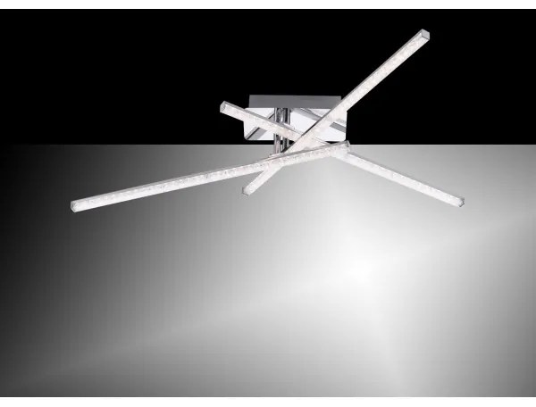 Leuchten Direkt 11293-17 - LED Prisadený luster SIMON 3xLED/5W/230V lesklý chróm