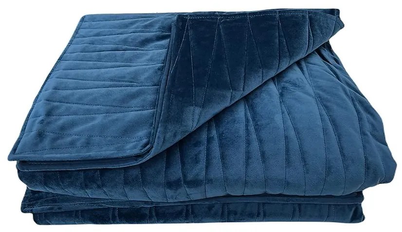 Prikrývka na posteľ  Lido 170x220 indigo Merkury Home