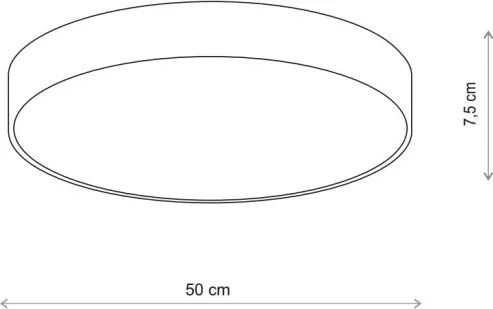 BRILAGI - LED RGBW stmievateľné stropné svietidlo CLARE 4xE27/12W/230V béžové