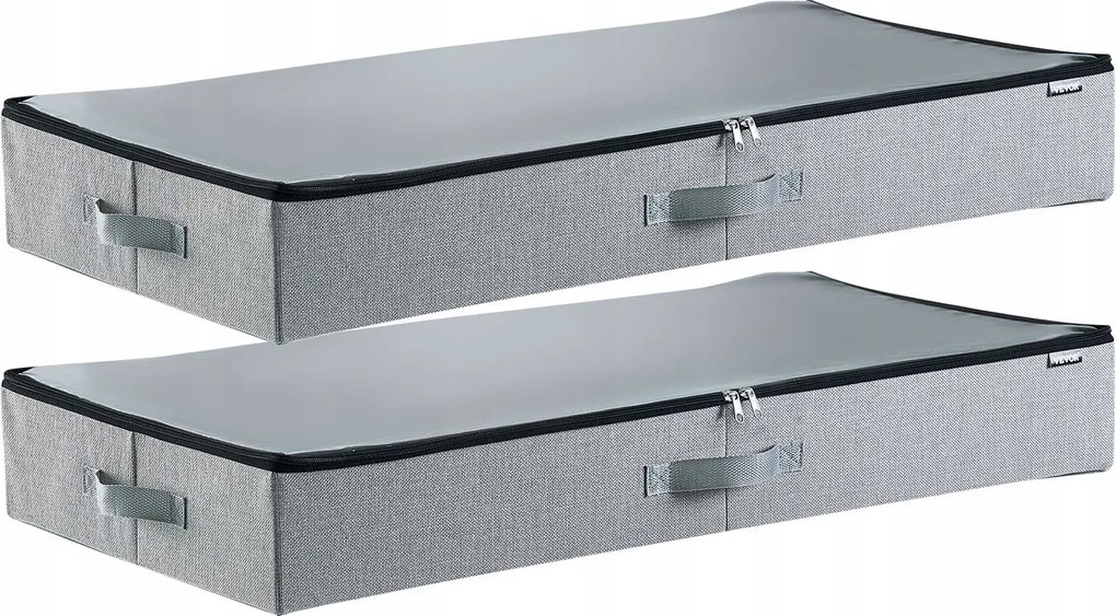 Vevor Kontajner pod posteľ 2ks 45L Skladacia konštrukcia a odolná voči prachu