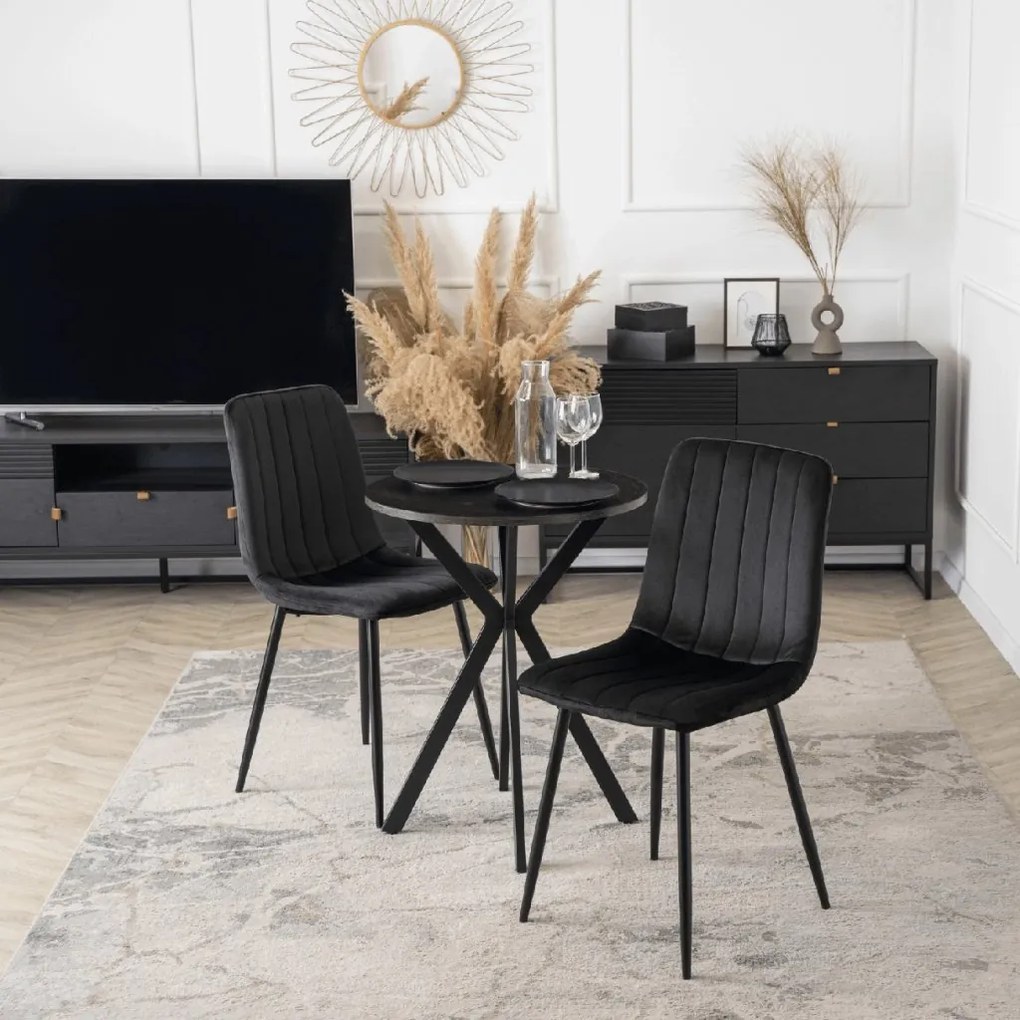 PROXIMA.store - Jedálenský stôl LAUREN FARBA: biela, FARBA NÔH: orech