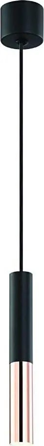 Open Design OR80827 - Luster na lanku SLIMI 1xG9/3,5W/230V čierna/ružové zlato