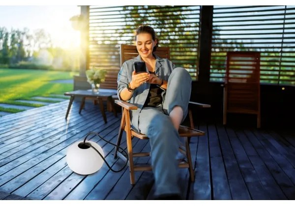 Kanlux 38032 - LED Vonkajšie nabíjacie závesné svietidlo STONO LED/1W/3000 mAh IP54