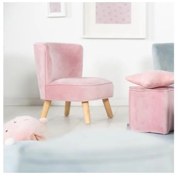 roba Detské kreslo (scandi, bledofialová)  (100397115)