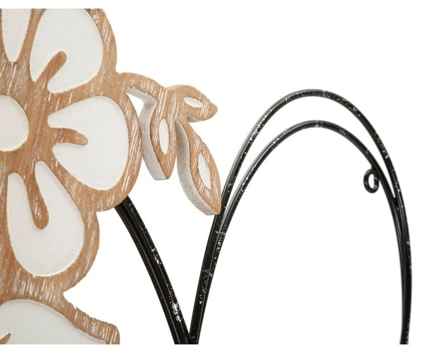 Kovová nástenná dekorácia 50x45 cm Heart – Mauro Ferretti