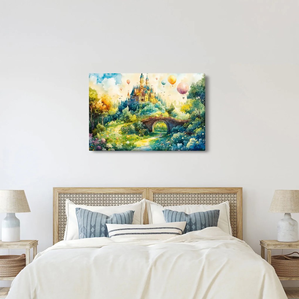 Obraz - Rozprávkový zámok (90x60 cm)
