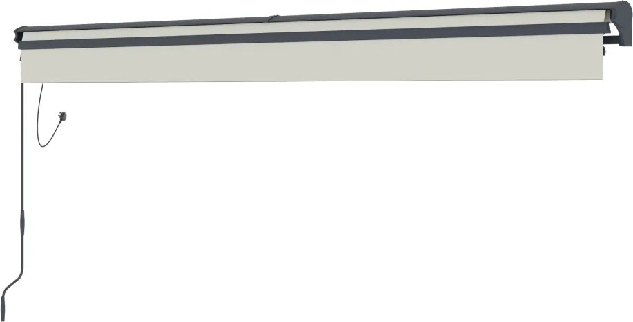 Elektrická markíza BestBerg BBSU-E395BG / 395 × 300 cm / béžová