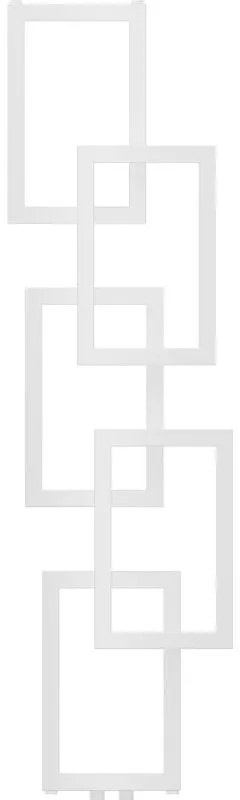 Mexen Grid, dekoratívny kúpeľňový radiátor 1360 x 390 mm, 349 W, biela, W215-1360-390-00-20