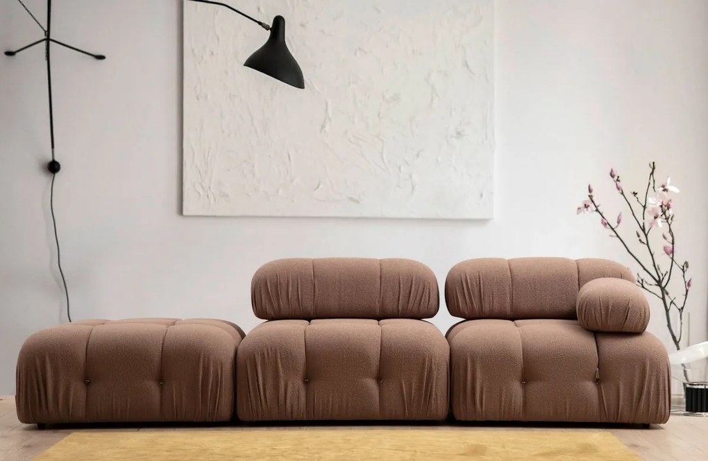 Taburet Bubble 95 cm bouclé - výber z 8 prevedení