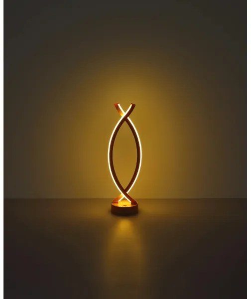 Globo 58457P - LED stmievateľná dotyková stolná lampa HELA LED/1W/3,7V ružová