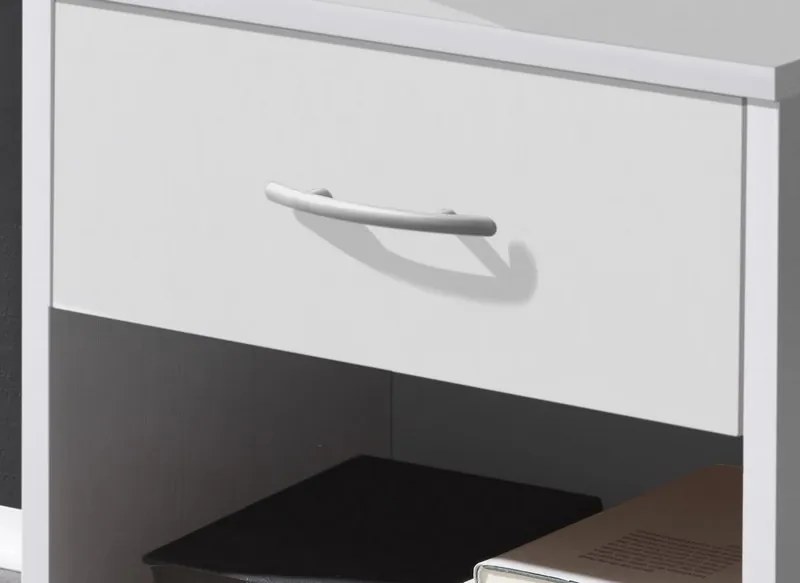 Nočný stolík Pepe, biely