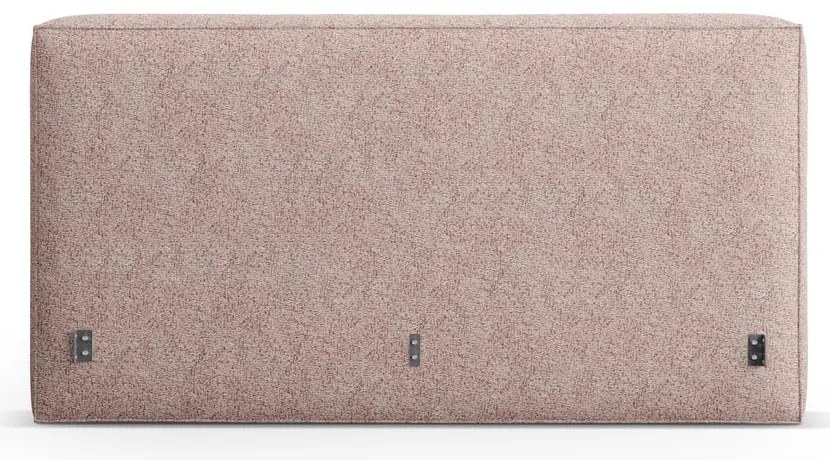 Svetloružové čalúnené čelo postele 189x100 cm Olivia – Micadoni