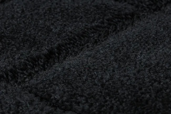 Kúpeľňový koberček SUPREME LINES línie, čierny