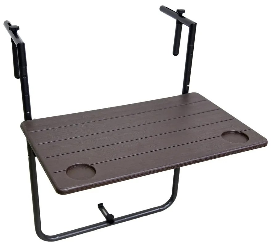 Závesný balkónový stolík 60x60 cm Tabora – Garden Pleasure