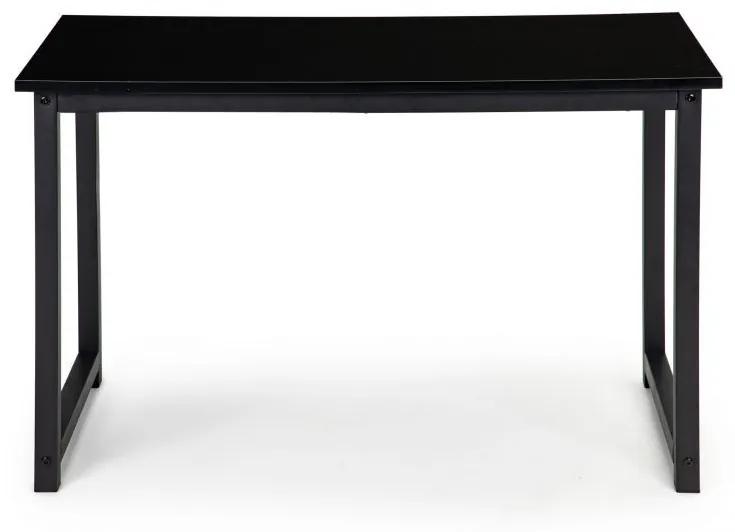 ModernHome Písací stôl 120 x 60 cm - čierny, PWDNZ-304