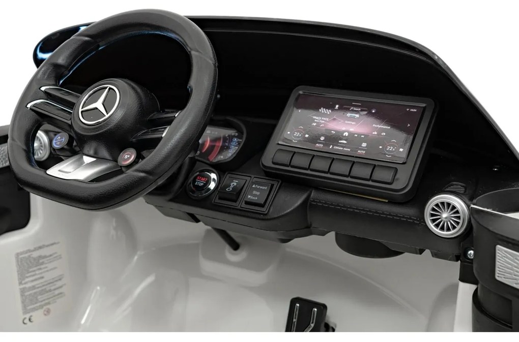Elektrické autíčko Mercedes Benz AMG SL63 - biele