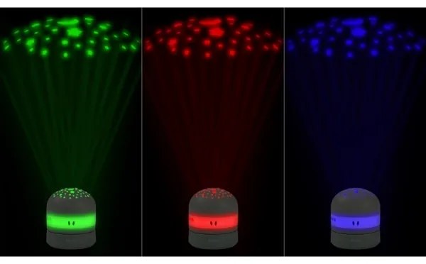 Beaba - projektor s melódiou PIXIE, USB/5V, 1300 mAh, zelený