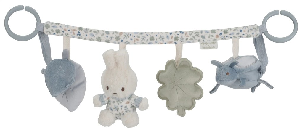 Reťaz na kočík králiček Miffy Lucky Leaves