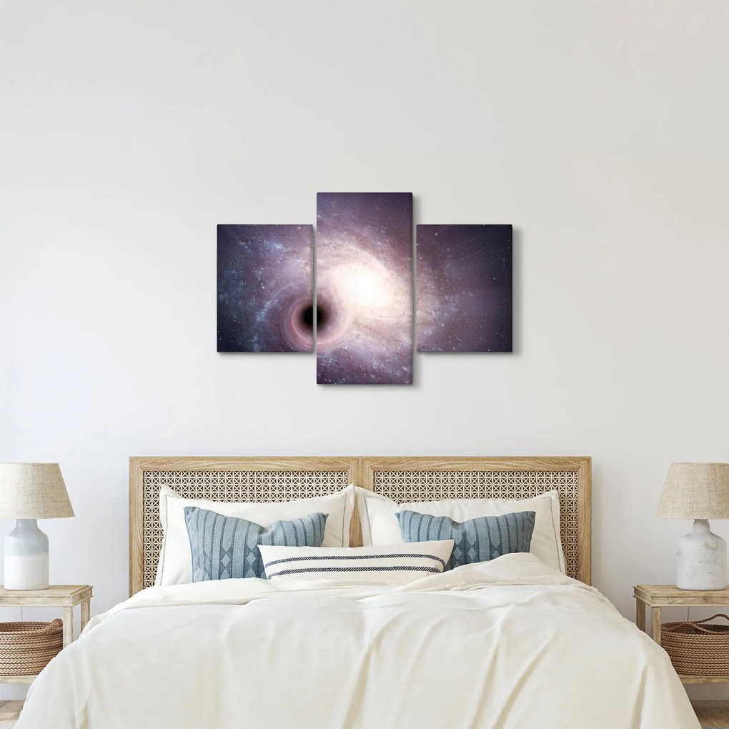 Obraz - Špirálna galaxia (90x60 cm)