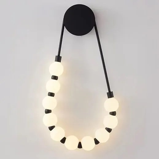 Toolight Toolight, LED nástenné svietidlo 8W, 4000K, APP1661-W, čierna-biela, OSW-03666