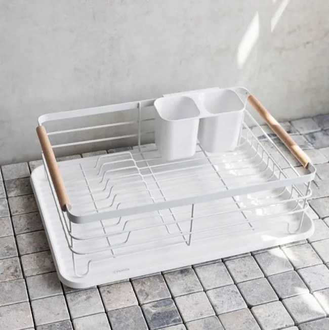 Odkvapkávač na riad PLYSTRE biely 887203