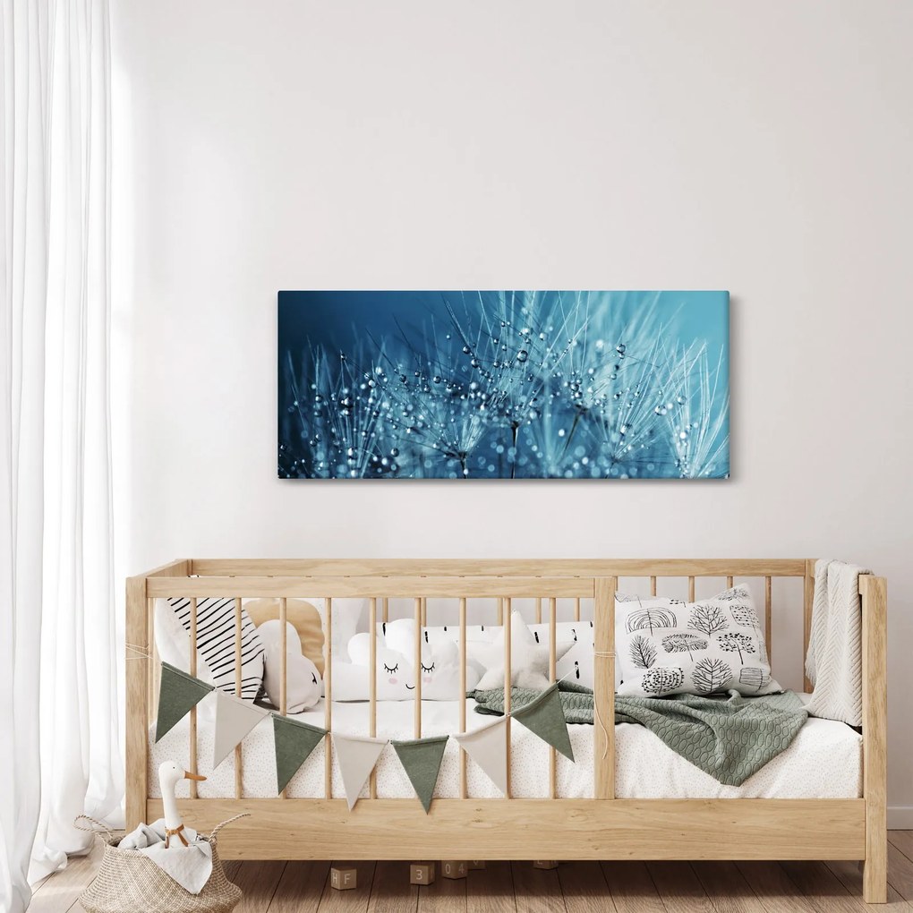 Obraz - Kvapky rosy (120x50 cm)