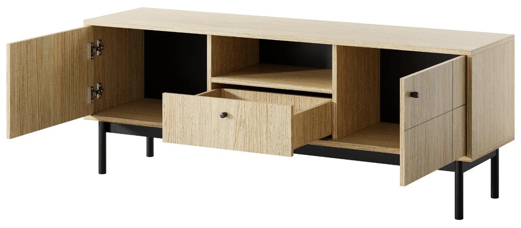 TV STOLÍK SERENO DUB LINEA 154 cm