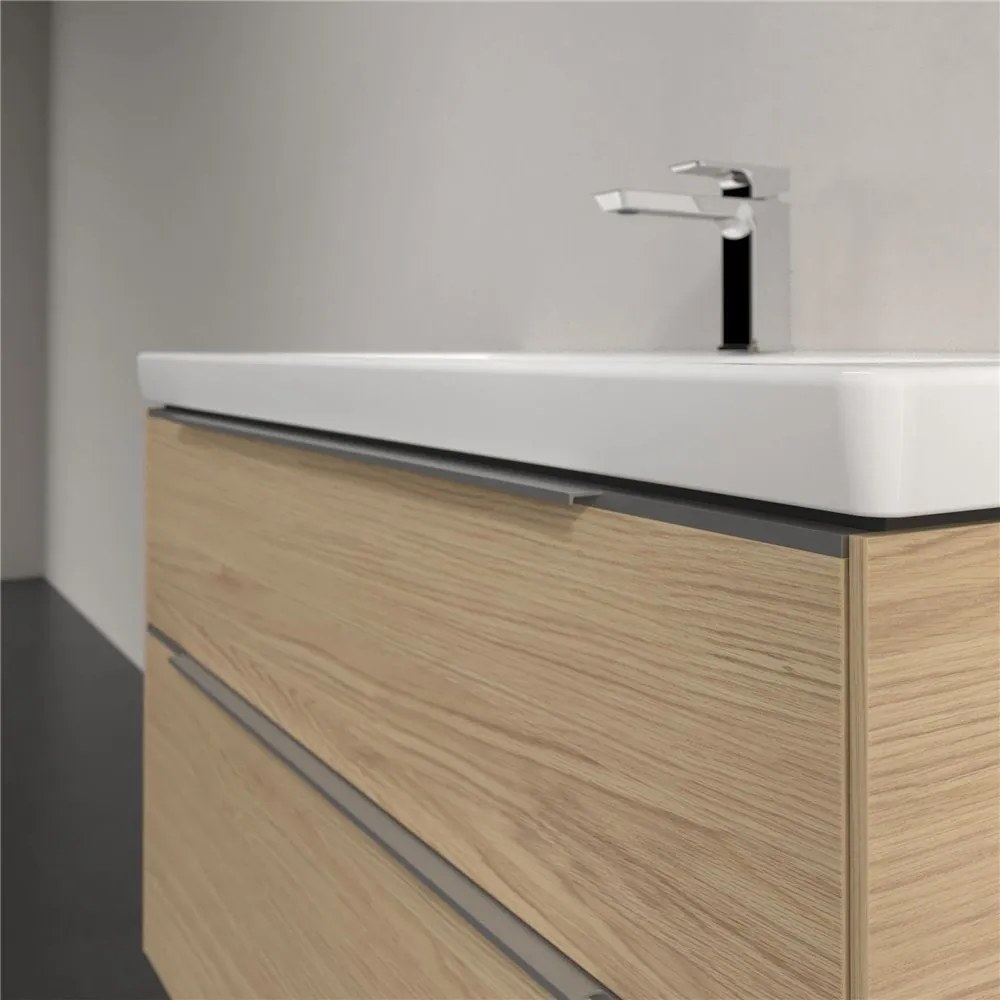 VILLEROY &amp; BOCH Subway 3.0 závesná skrinka pod umývadlo, 2 zásuvky, 973 x 478 x 429 mm, Nordic Oak, C57000VJ