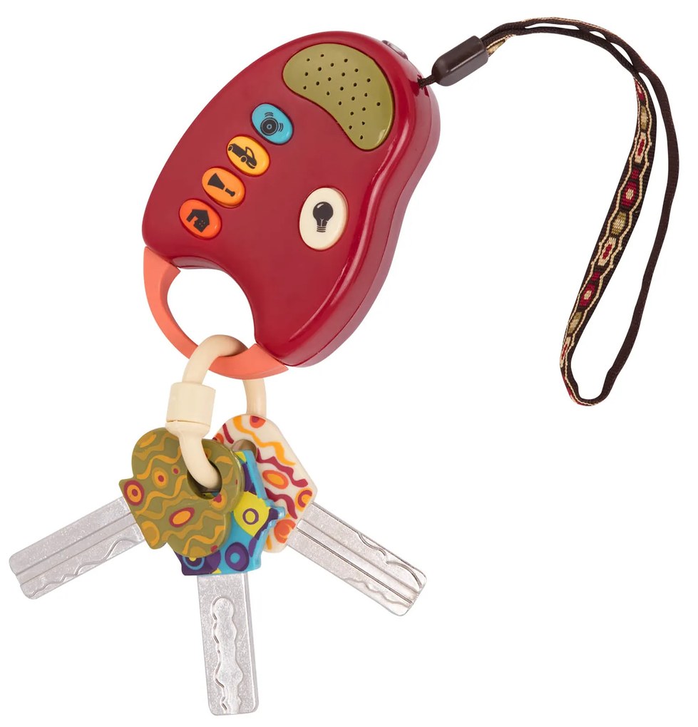 Kľúče k autu FunKeys červené