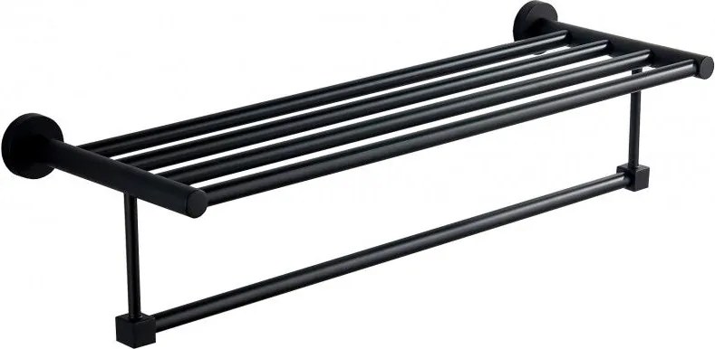 Mexen Remo polička na uterák, čierna - 7050720-70