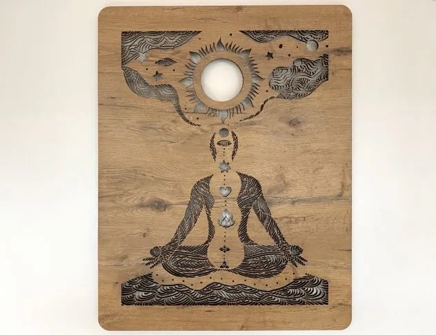 Svietiaci obraz Čakry