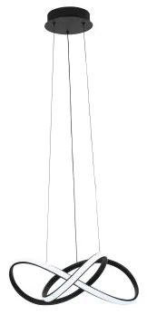 LED Stmievateľný luster na lanku LED/65W/230V 3000-6500K + diaľkové ovládanie