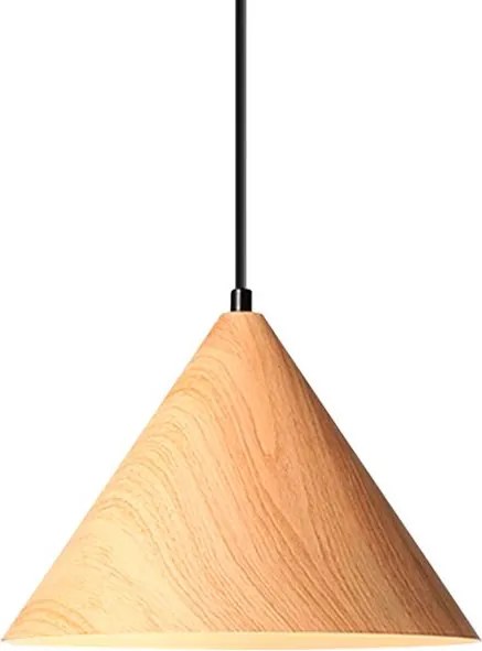 Toolight Toolight, stropné svietidlo 1xE27 APP1442-1CP, svetlé drevo, OSW-01278