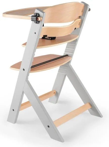 KINDERKRAFT - Detská jedálenská stolička ENOCK šedá