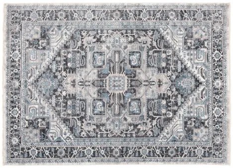 Koberec MYSTIC 3783A antracit / strieborný