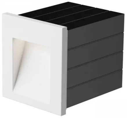 RED - R12013 - LED Vonkajšie vstavané svietidlo TESS LED/3W/230V IP54 biela