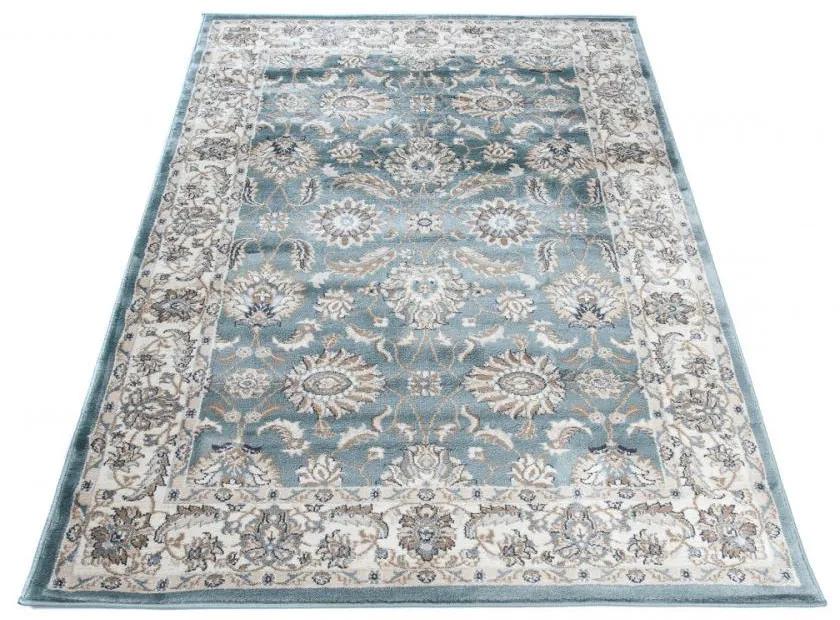 Kusový koberec Bora modrý 80x150cm