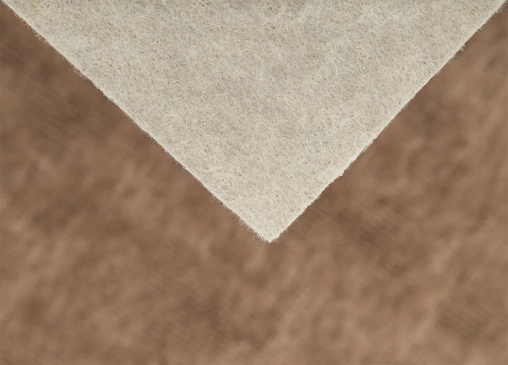 Associated Weavers, Metrážny koberec Batik 40, na mieru, šíře 4m, hnedá, filc, chodba / predsieň