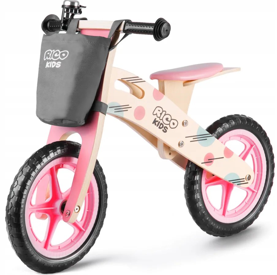 Bestent Detské drevené odrážadlo Ricokids Nela