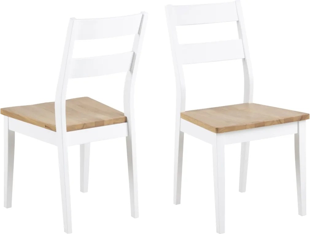 Dizajnová stolička Nedda, biela