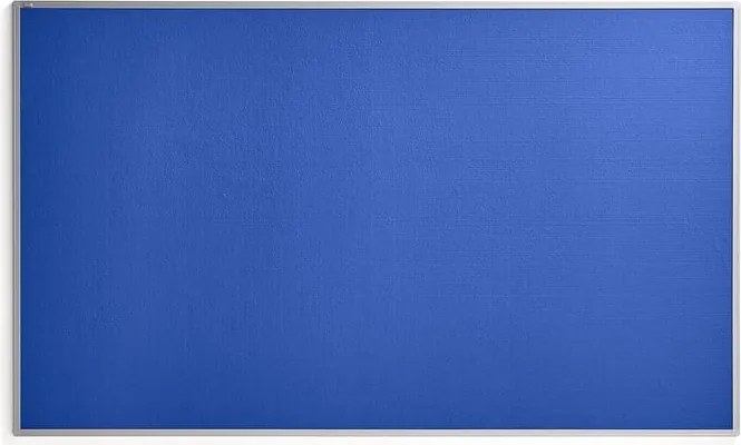 Nástenka VIRGINIA, 2000x1200 mm, modrá, hliníkový rám