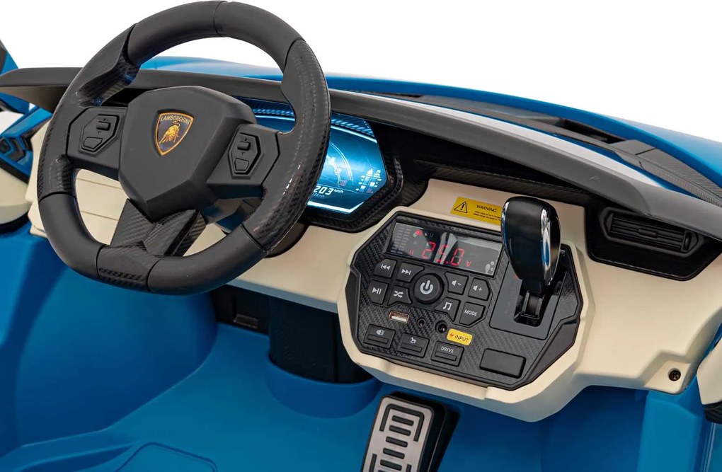 Ramiz Vozidlo Lamborghini SIAN modré