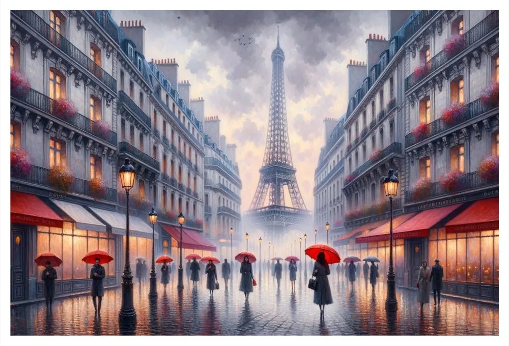 Obraz romantická Paríž