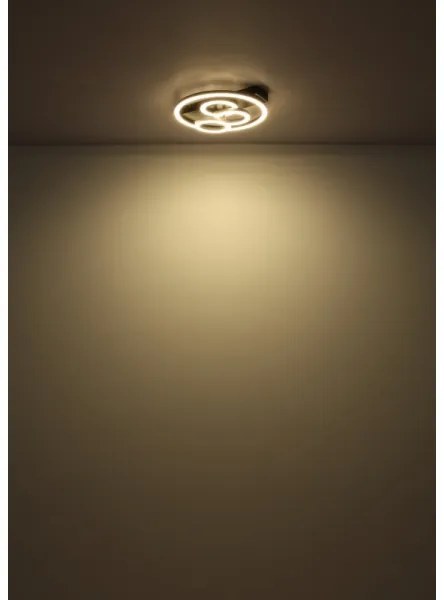 Globo 48040-40 - LED stmievateľné stropné svietidlo DARRYL I 40W/230V pr. 35x33 cm + diaľkové ovládanie