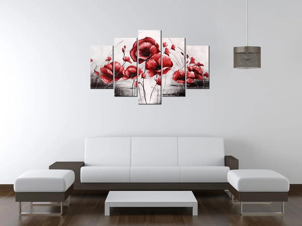 Gario Obraz na plátne Červené Vlčie maky Veľkosť: 150 x 105 cm
